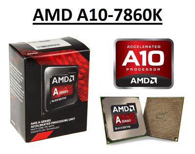 AMD A10-7860K Quad Core Prozessor 3,6 - 4,0 GHz, Sockel FM2+, 65Watt CPU
