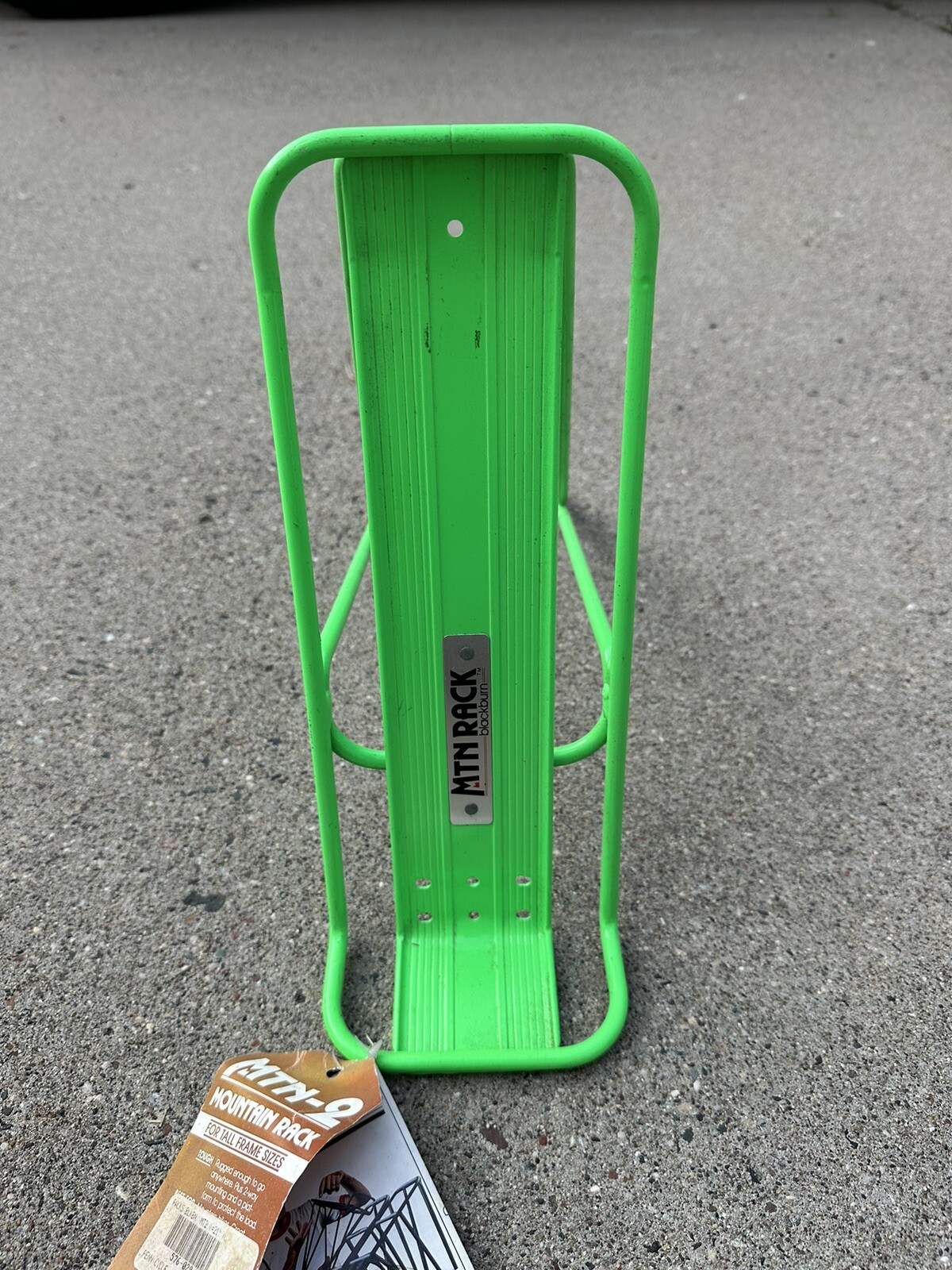 Blackburn MTN Rear Bicycle Rack, Neon Green, Vintage Mountain or Road