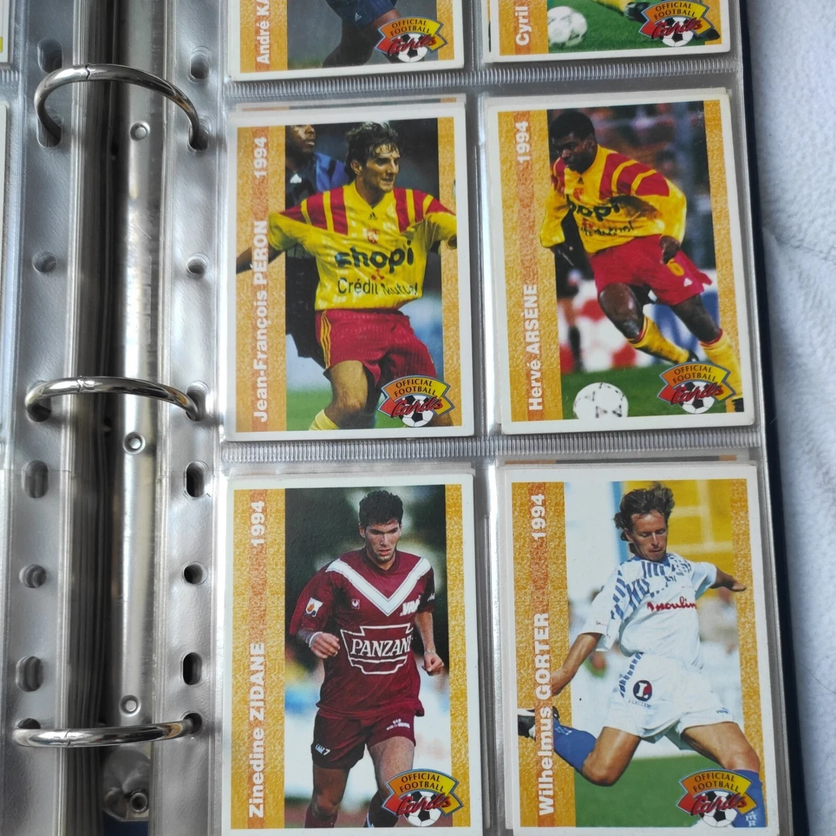 Carte Panini Ligue 2 1994 - Official Football Cards - Choisis Ton Joueur !