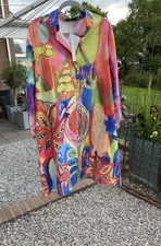 Neslay Gorgeous Multicoloured Layering Jacket Os Plusbnwt