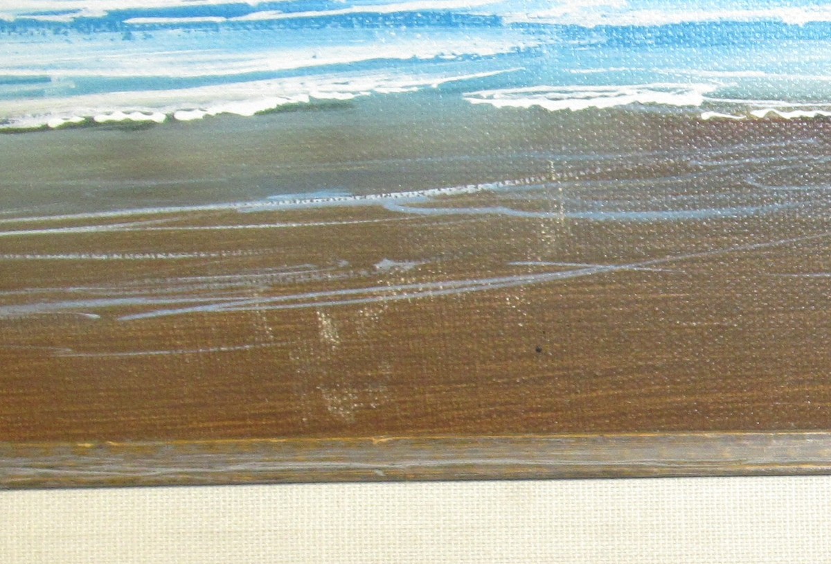 SAKAMOTO ORIGINAL OIL ON CANVAS JAPANESE SEASCAPE PAINTING | eBay