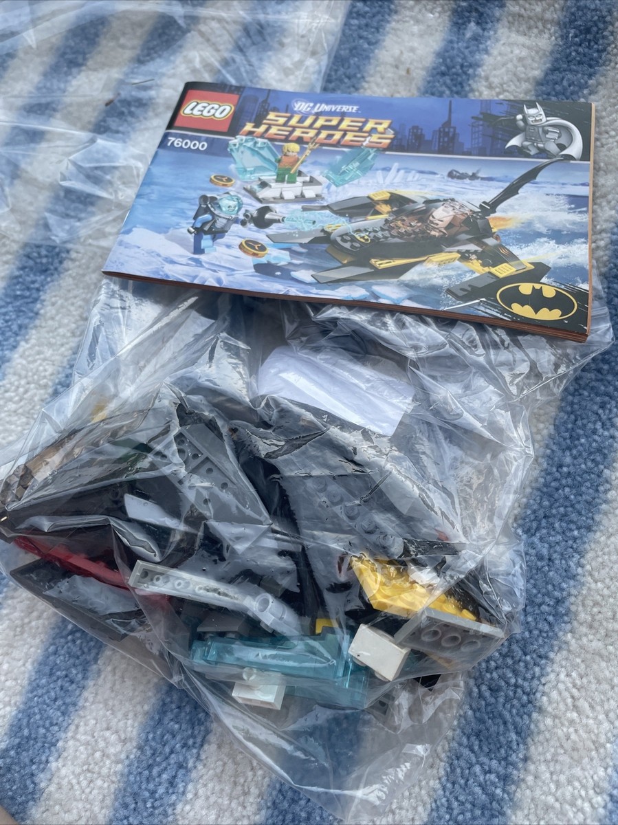 Lego Super Heroes Arctic Batman vs Mr Freeze 76000 93% Complete