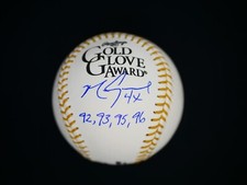 MARK GRACE SIGNED OFFICIAL GOLD GLOVE BASEBALL W/ 