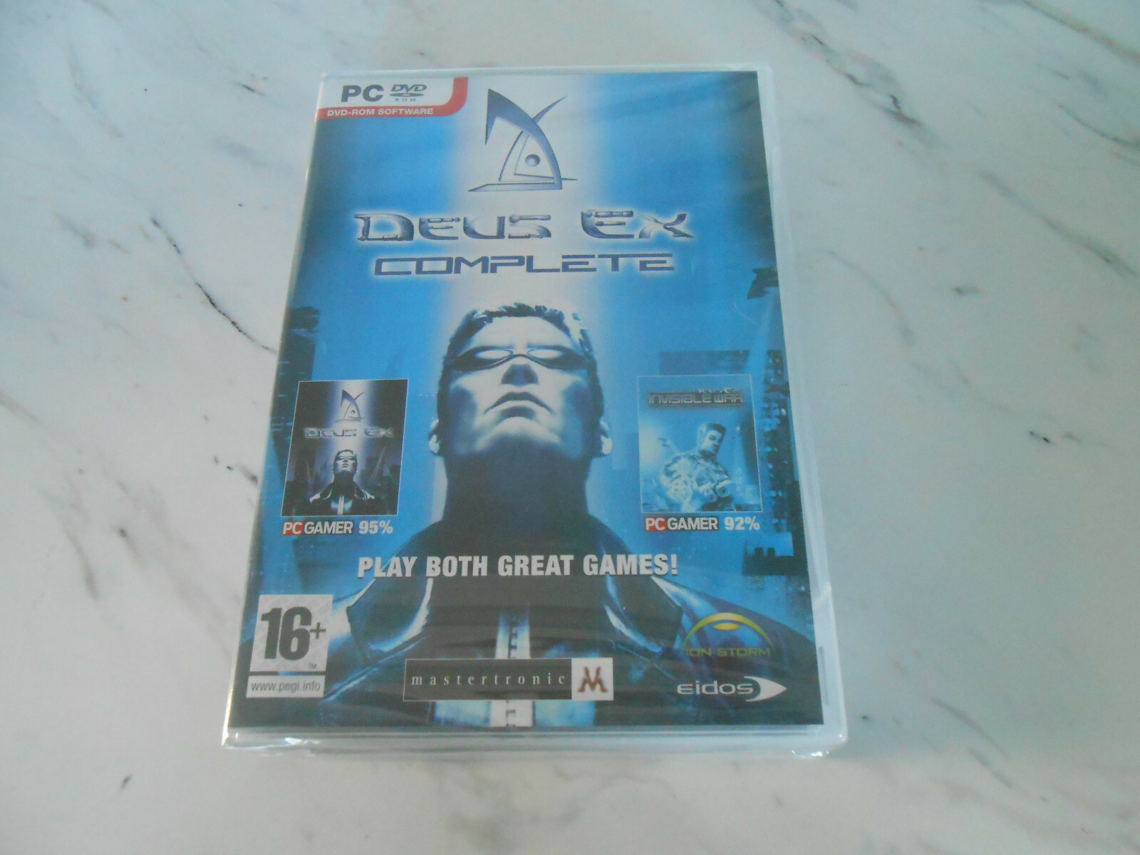 * NEW * DEUS EX COMPLETE inc 1&2 Pc DVD Rom 1 & 2 Invisible War - RPG SHOOTER
