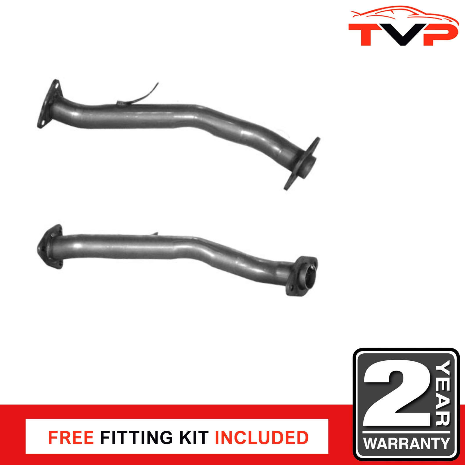 Exhaust Pipe + Fitting Kit fits SUBARU LEGACY 2.0 Centre 91 to 93 EJ20EMPI BM - Image 16