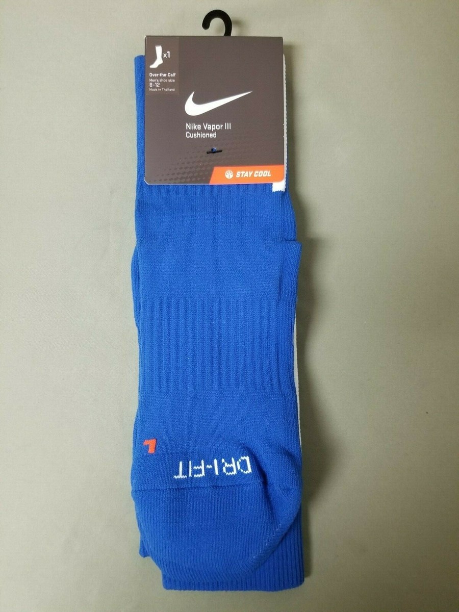 nike dri fit over the calf socks