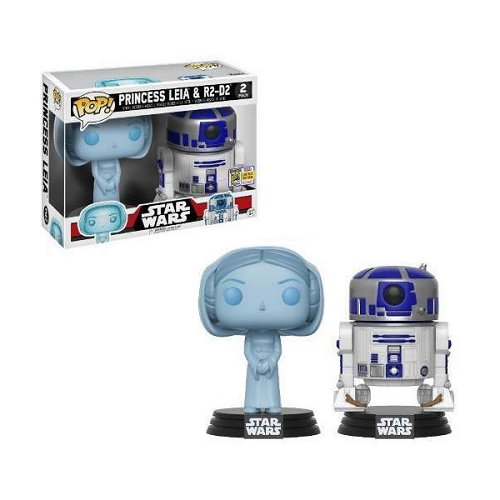 Funko Pop! STAR WARS: Princess Leia & R2-D2 2 pack [SDCC 2017