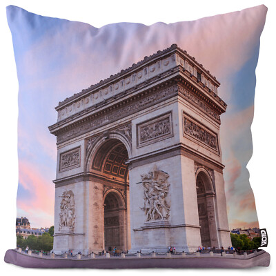 Champs-Elysees Paris Kissenhülle Frankreich Stadt Hauptstadt Eiffelturm