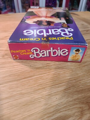 NEW & RARE! 1984 PEACHES N CREAM BARBIE AFRICAN AMERICAN! | eBay