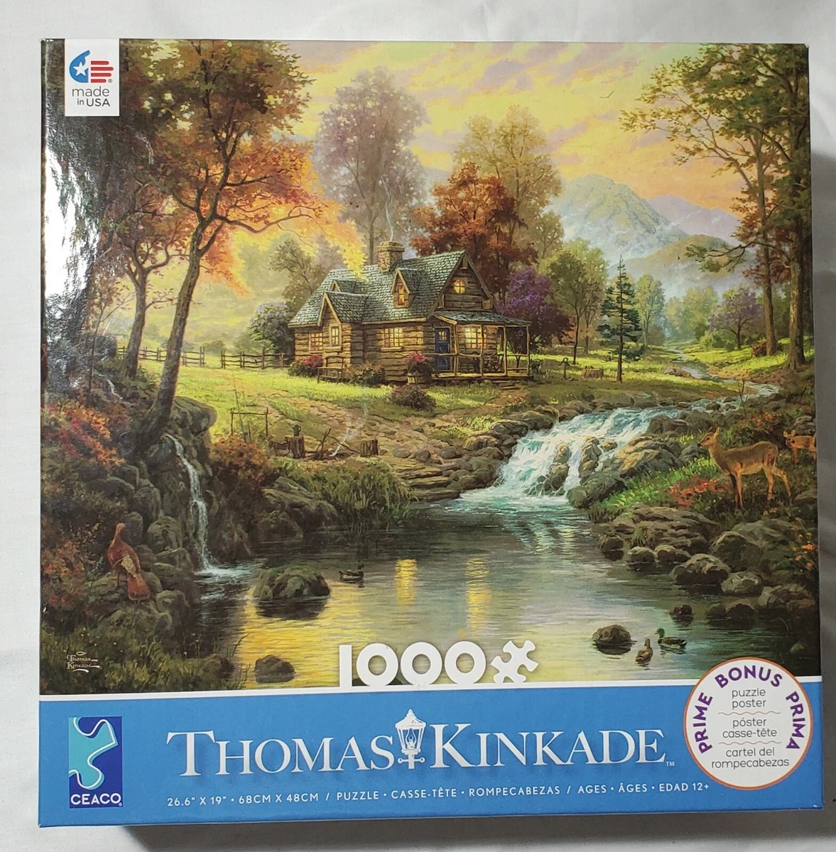 Thomas kinkade sale 1000 piece puzzles