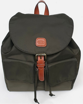 BRIC'S X-Travel City Backpack Piccolo Rucksack Tasche Unisex Olive, Unbenutzt!