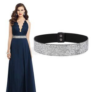 wide rhinestone belts for dresses