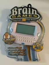 Radica Brain Games Electronic Handheld Game Improve Memory Better Brain Health