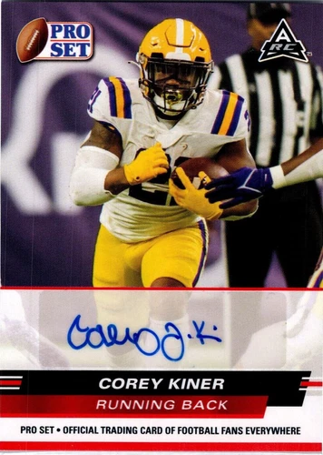 2022 Leaf Pro Set Draft Corey Kiner #PSA-CK3