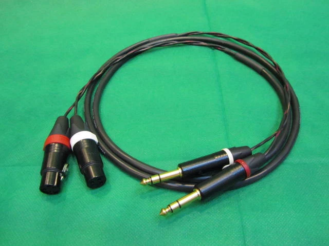 Canare MR202-2AT 2 Channel  Studio Snake Cable, XLR-F to 1/4" TRS-M , 6 Ft. - Image 3 of 3