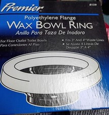 New Premier Polyethylene flange wax toilet ring 18 count case
