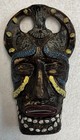 Demi Sec Liqueur Tiki Mask Voodoo African Decanter Ditta Bralatta w Tag EMPTY — photo 1
