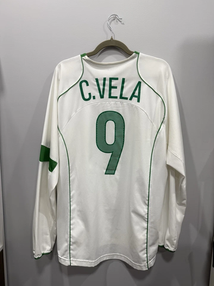 Футболка чемпионов чемпионата мира Мексики U17 Carlos Vela с длинным рукавом размер L - Изображение 2 из 4