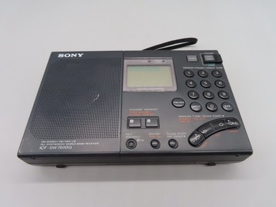 #SE5381# Sony ICF-SW7600G Weltempfänger World Band Receiver Radio *getestet*