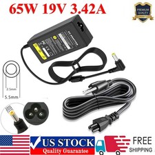 65W AC Adapter Charger For Asus K52F K53E K55A K55N U56E X550CA X550L ADP-65GD B
