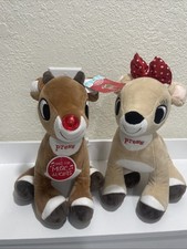 Rudolph The Red Nosed Reindeer Clarice Music Lights Animated Plush