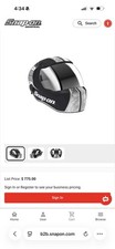 Snap-on IGNITE 360° Auto-Darkening Welding Helmet Mirror Shield 4 Sensors