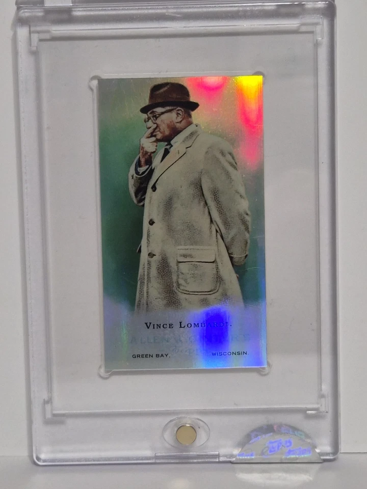 2011 ETOPPS Allen & Ginters Super Bowl Champions Vince Lombardi Card 729 / 999 - Image 3 of 4