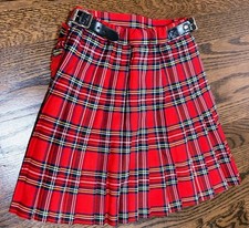Plaid Tartan Kilt Skirt Glen Appin Scotland Girls 6 Glasgow, Bought  Made Scot