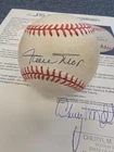 WILLIE MAYS SIGNED GIANTS NL VINTAGE BASEBALL INCLUDING JSA/LOA