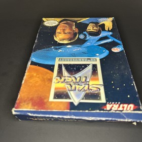Star Trek 25th Anniversary NES Complete CIB Original Authentic Tested w/ poster