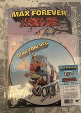 883-Gli Anni-Bundle 45 giri "Gli anni" + fumetto regular AUTOGRAFATO Max Forever