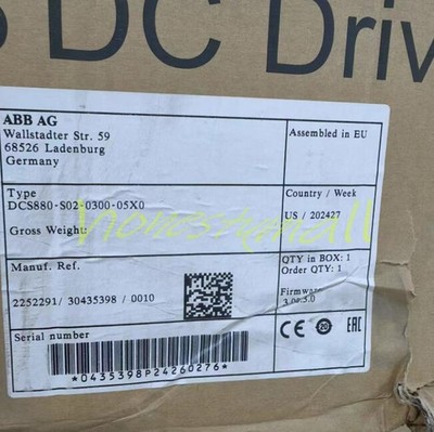 1PC NEW ABB DCS880-S02-0300-05X0 DC speed controller