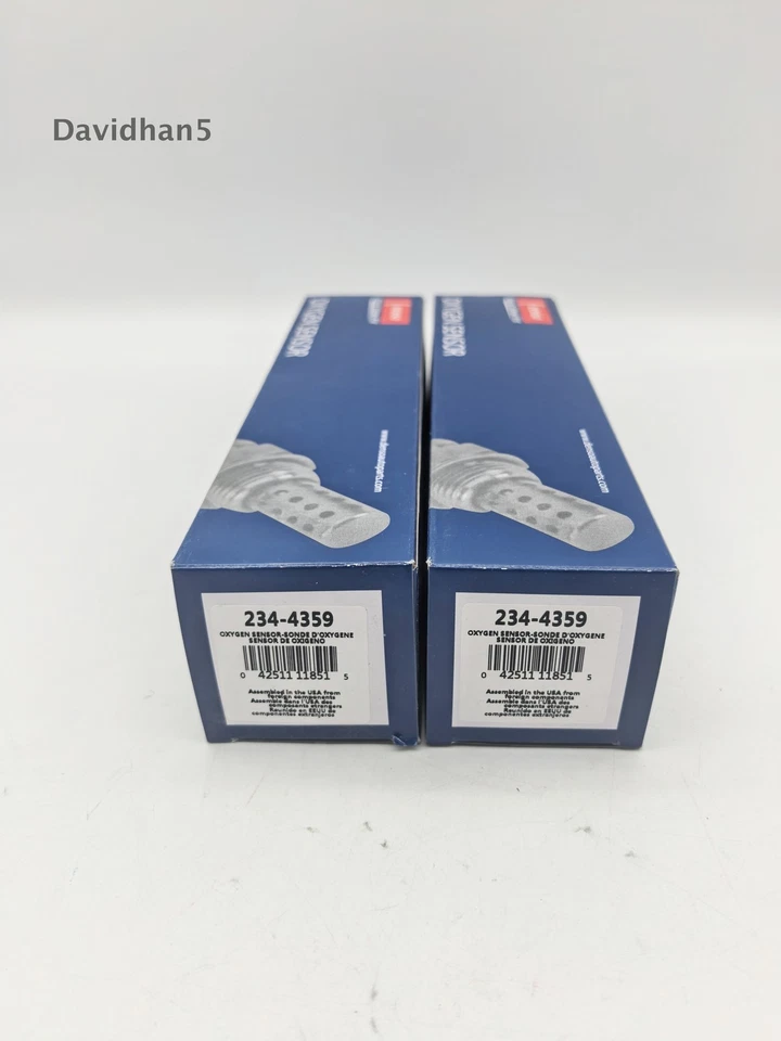 2X DENSO 234-4359 Dwonstream Oxygen Sensor For 2007-2009 Honda CR-V 2.4L-L4 New — 第 2/4 张图片