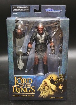 Lord Of The Rings Uruk-Hai Orc Deluxe Action Figure Diamond Select 2021 Sealed