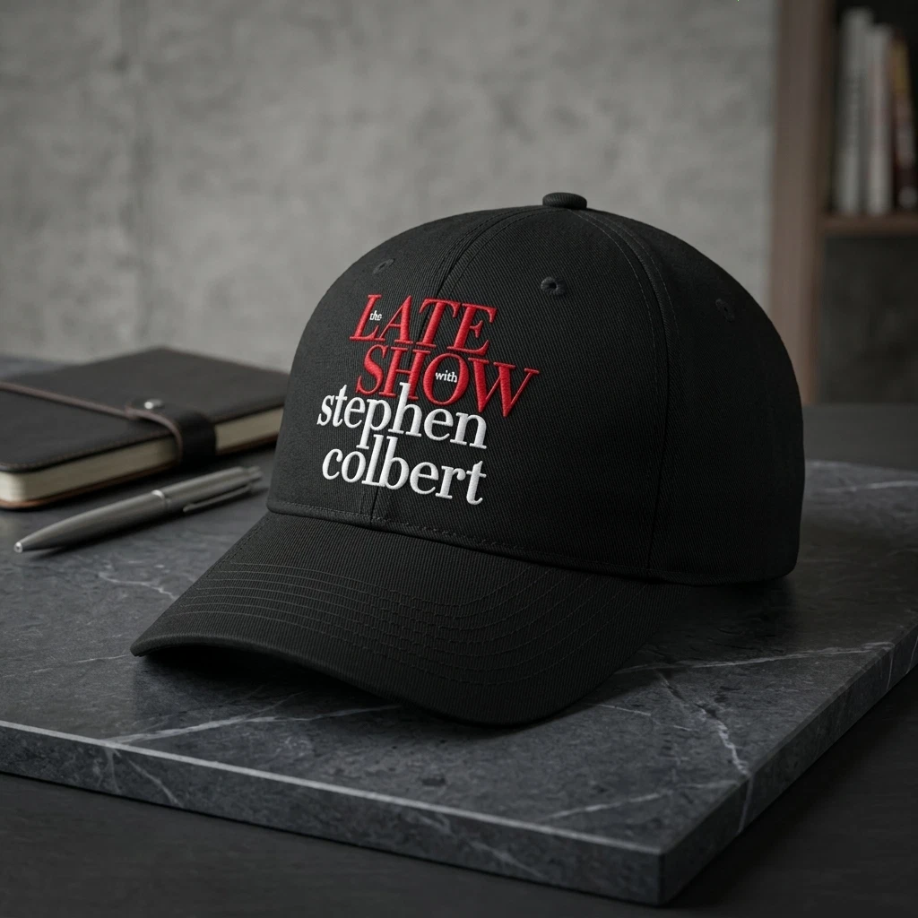 Late Night TV Show Finale 2026 Thank You Embroidery Hat Fan