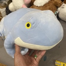 20" Pastel Blue Frog Plush brand new