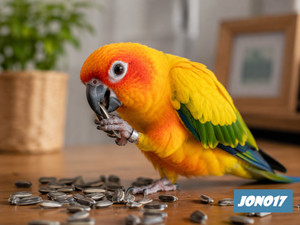 Digital Image Picture Photo Wallpaper Background Desktop AI Art - sun conure