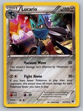 Lucario (63) Holo Rare XY - Fates Collide 63/124 MP on eBay