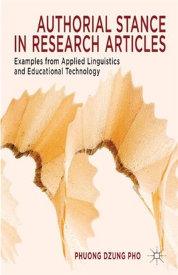 Pho - Authorial Stance in Research Articles  Examples from Applied Lin - X555z