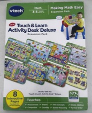 VTech Touch And Learn Activity Desk Making Math Easy Ages 3-5 Pre K - K