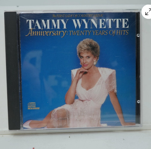 Tammy Wynette 20 Years of Hits  CD Used but rarely played 