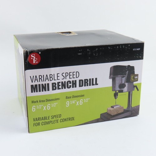 SE Variable Speed Mini-Bench Drill Press | New in Box | eBay