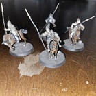 Gondor Calvary Lot Early 2000s Metal Miniatures Middle Earth Strategy Battle... — photo 1