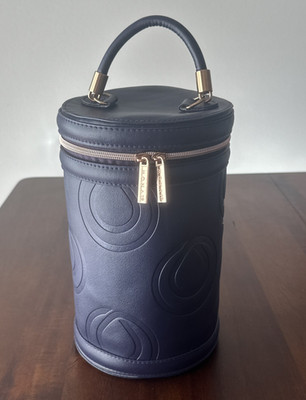 MONAT Purple Travel Case Zip Around Tall Portable On-The-Go Storage ~ NEW
