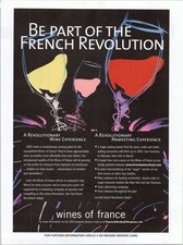 Wines of France 2003 Original Print Ad French Revolution Wine Marketing