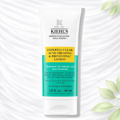   Kiehl s Expertly Clear Moisturizer for Acne-Prone Skin 2.0 oz / 60 ml
