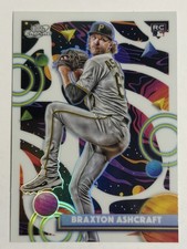 2025 Topps Cosmic Chrome RC- Braxton Ashcraft White Hole Refractor Case Hit SSP
