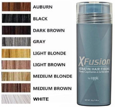 XFusion Keratin Hair Fibers 28G / 0.98oz - 9 Colors - Fast Shipping
