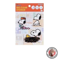 New Sun-Star Stationery Snoopy Clear Sticker Comical Scenes Snoopy S8588368