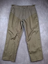 Pantalone Columbia Brush Uomo 40 Beige Tela Pesante Vita Regolabile Caccia Briar